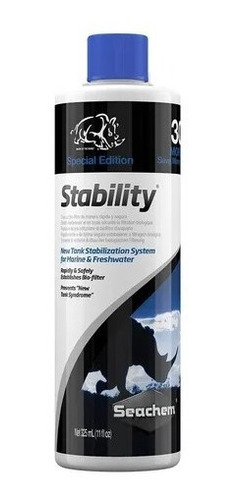 Stability Activador De Bacterias Para Ciclado Seachem 325ml