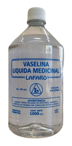 Vaselina Liquida X 500 Ml - Lafaro