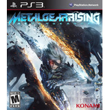 # Metal Gear Rising - Ps3 Midia Fisica Original