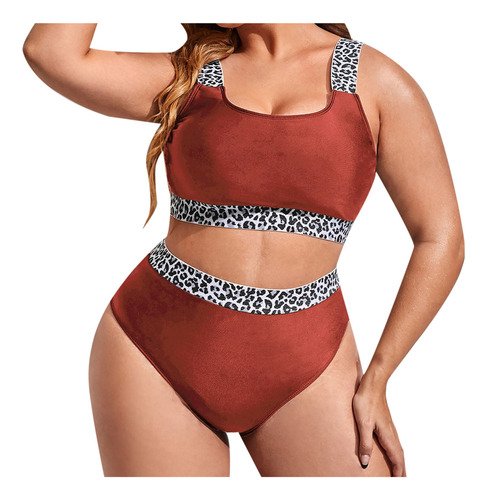 Traje De Baño Para Mujer, Moderno, Verano, Talla Grande, Lis