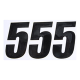 Dcor Number Pack Universal Mx Motocross Atv 5 Black Size Lrg