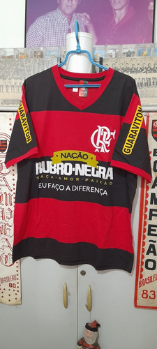 Camisa Flamengo  ( Nação Rubro-negra  ) - 2010