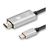 Cable Usb C A Hdmi,adaptador Usb Tipo C A Hdmi 4k De Gaojay