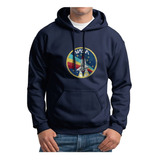 Buzo Hoodie Con Capota Deportivo Nasa Antiguo Vintage Retro