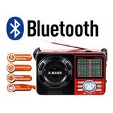 Rádio Bass Retro Vintage Usb Mp3 Bluetooth Marrom A-1088