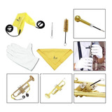 Kit Herramientas Limpieza Trompeta Instrumentos De Viento