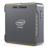 Mini Pc Intel Mini Pc Quad Core Com Windows Windows 11,  Intel Celeron N5105, Memória Ram De  8gb E Capacidade De Armazenamento De 256gb - 110v/220v