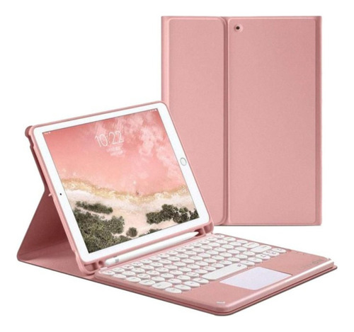 Funda Para iPad 10.2 7ma / 8va Y 9na Gene + Teclado Touchpad