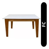 Mesa Comedor Escandinava 140x80 Madera Vintage Nordica 