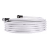 1 M. Cable Coaxil Rg6 Armado C/ Conector Compresion En Bolsa