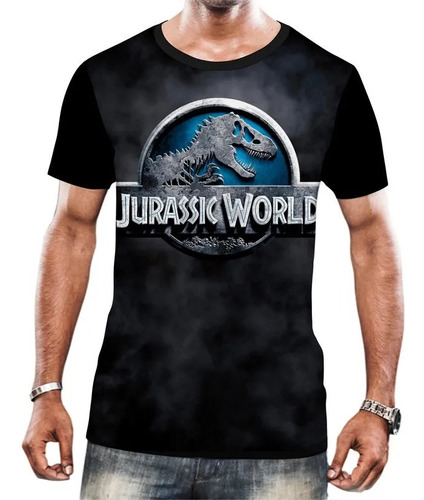 Camisa Camiseta Jurassic Park World Filme Arte Envio Hoje 12