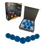 Esferas Del Dragon X7 Dragon Ball Z Gt Esferas Azul 4x4cm