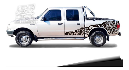 Calco Ford Ranger 1998 - 2012 Maori Juego Con Porton