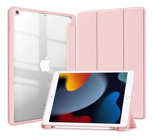 Capa Com Suporte Para Caneta Touch Para iPad 7ªg 10,2'' 2019