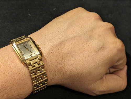 Reloj Citizen Elegance Cuadrado Vintage De Lujo Años 90s