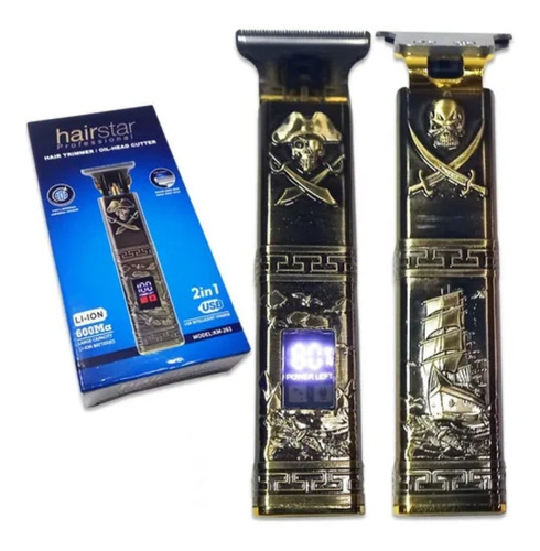 Maquina De Acabamento Hairstar Trimmer Cabelo Barba Bivolt 