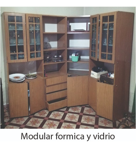 Modular Formica Y Vidrio