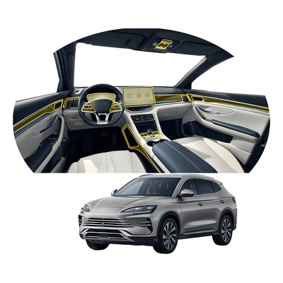 Protectores Ppf Para Interior De Byd Song Plus 2024-2026 Transparente
