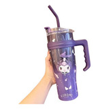 Vaso Termo De Agua Sanrio Kuromi Para Hello Kitty De 1200 Ml