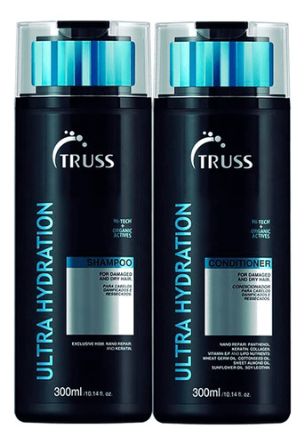 Kit Truss Ultra Hydration Shampoo + Condicionador 300ml Cada