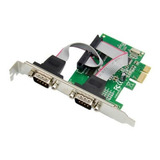 Tarjeta Pci Express 2 Puertos Db9 Rs232 Xm-pex2s