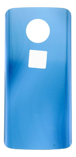 Tapa De Cristal Compatible Con Motorola G6 Plus Azul Coral 