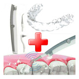 Limpiador Blanqueador Dental Ultrasónico + Placa Bruxismo 