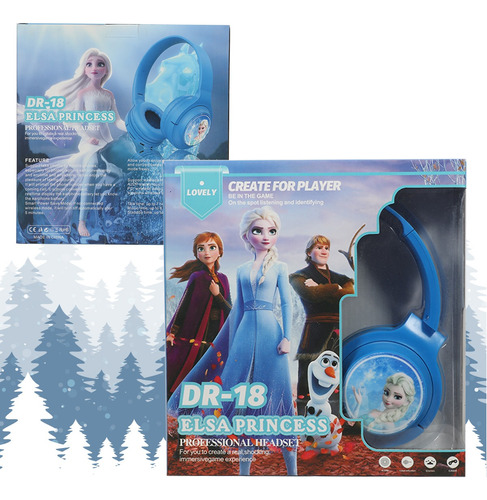 Elsa Frozen Audifonos Bluetooth Inalambricos Audio Gamer