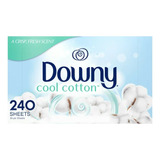 Downy- Hojas Para Secadora, 240 Unidades Algodón Fresco