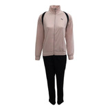 Conjunto Feminino Agasalho Puma Classic Tricot Suit Rosa 