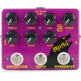 Caline Dcp-02 Brutus Distorsion Y Overdrive Doble Efecto