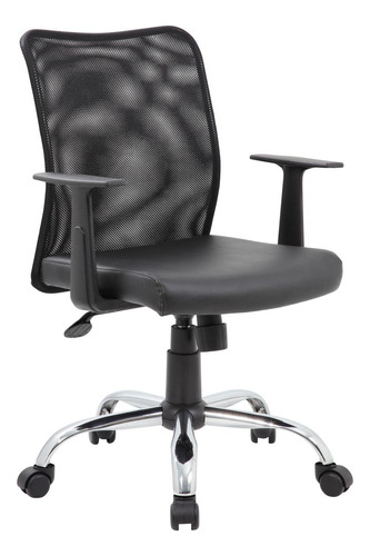 Boss Office Products Silla De Trabajo Económica Con Brazos.