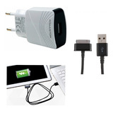 Carregador Cabo + Fonte Usb Para Tablet Samsung Galaxy