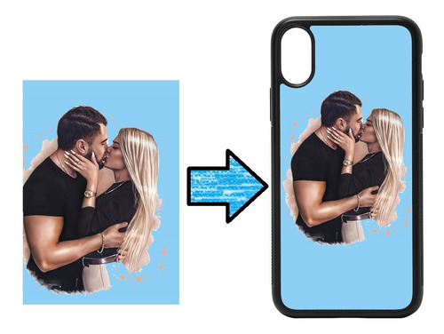 Funda Personalizada Para iPhone Tipo Bumper Case