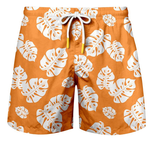 Shorts Praia Masculino Tactel Bolsos Laterais Bermuda Sh-009