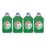 Pack 4 Detergentes Brik's Verde 5 Litros