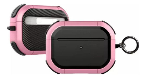 Funda Uso Rudo Para AirPods Pro + Gancho