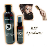 Kit Shampoo Y Spray Máximo Crecimiento Para Cabello Y Barba