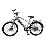 Bicicleta Electrica Rodado 26 Okologi Plateado