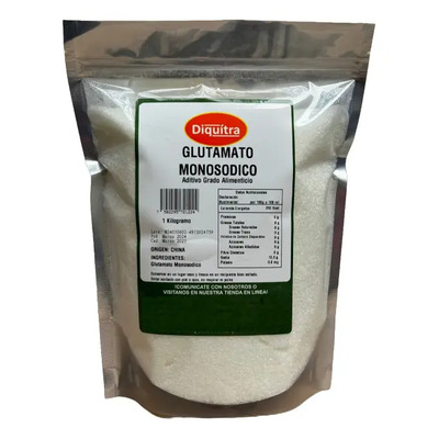 Glutamato Monosódico ( Sazonador ) Alimenticio 1 Kilogramo | MercadoLibre
