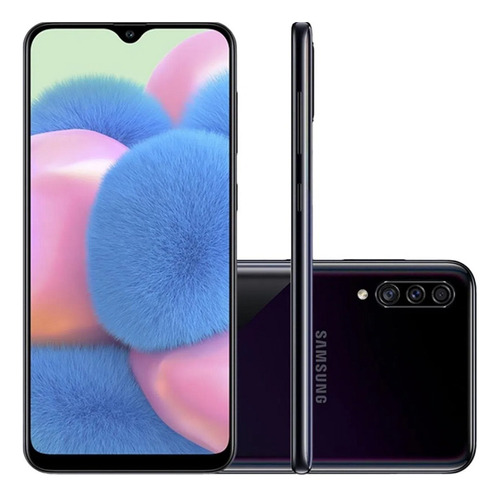 Samsung Galaxy A30s 64gb Preto - Tenho Minhas Marcas De Uso