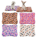 Pack De 4 Colchonetas Suaves Para Mascotas Con Estampados Ad