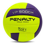 Bola Vôlei Penalty Vp 5000m X Cor Amarelo Tamanho Único