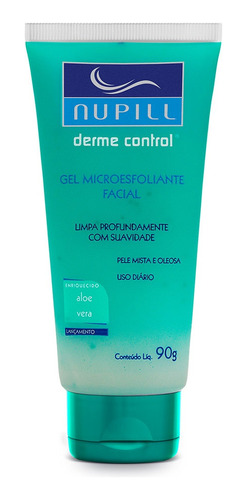 Gel Microesfoliante Facial Dermo Control 90g  Nupill