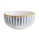Bowl Recipiente De Cerámica Oriental Ramen/ Sopa 19cm 