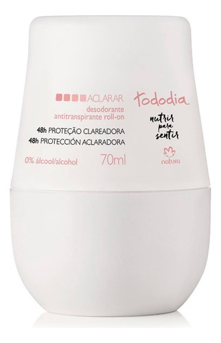 Natura Desodorante Aclarador Roll On - mL a $321