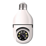 Camera Ip Inteligente Lampada Yoosee Wifi - Espiã Panoramica