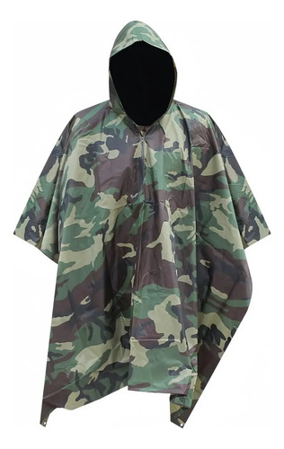 Impermeable Chubasquero Largo Grueso Para Hombre Y Mujer [u]