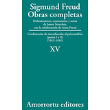 Obras Completas Sigmund Freud. Vol. Xv