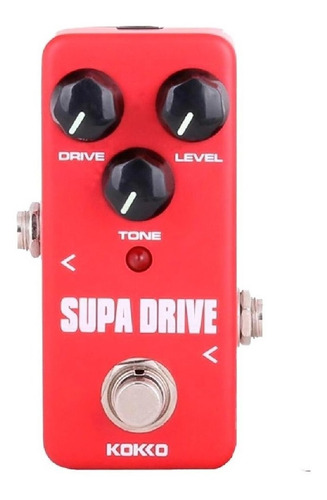 Overdrive Pedal De Efecto Para Guitarra Supa Drive Kokko